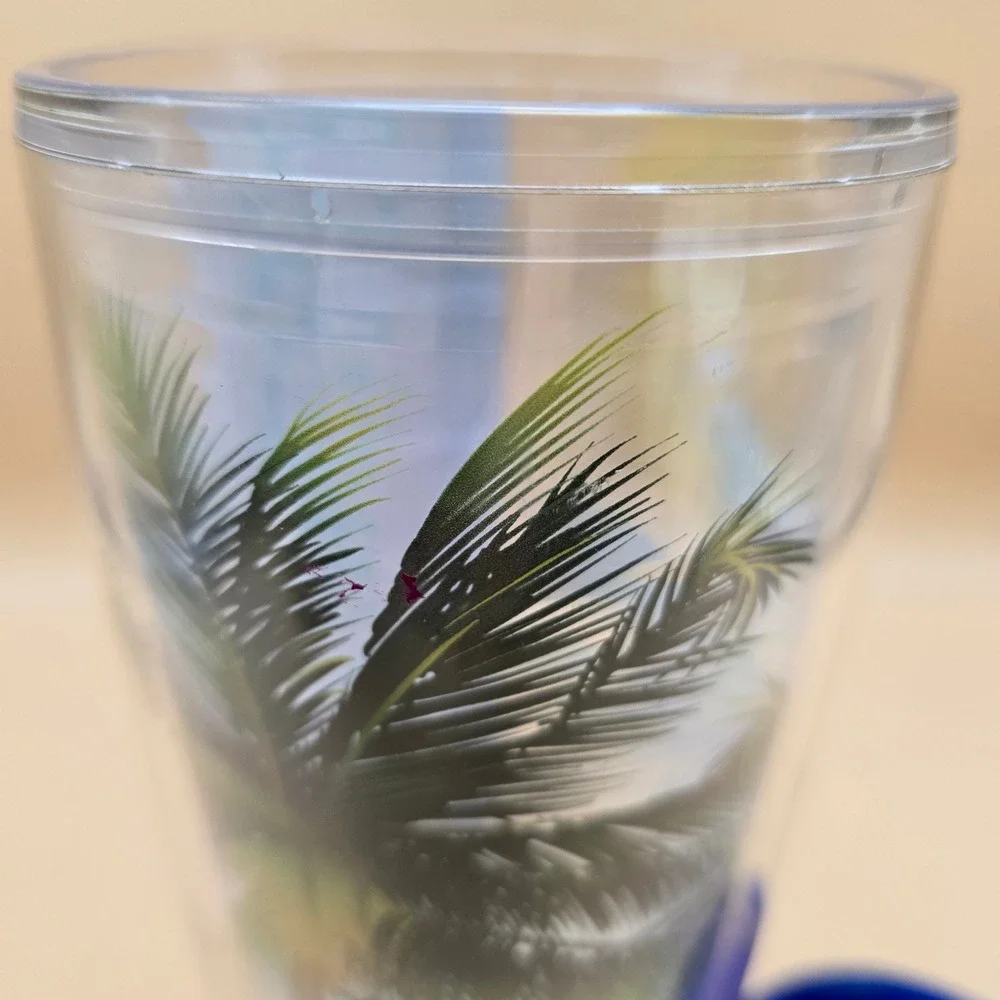 Margaritaville 26oz Insulated Tumbler It's‎ 5 O'Clock Somewhere Blue Lid USA
